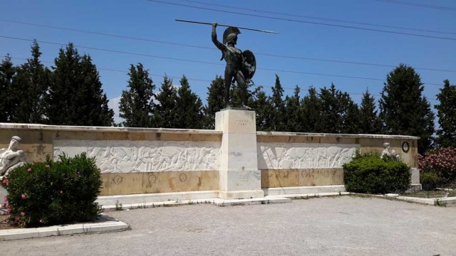 Denkmal für Leonidas bei den Thermopylen, © Stefan Svik