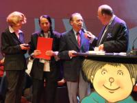 Wäscher erhält den Spezialpreis bei der Max-und-Moritz-Preisverleihung 2008