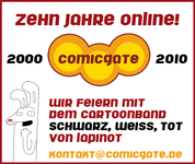 2010er-Sticker von Comicgate