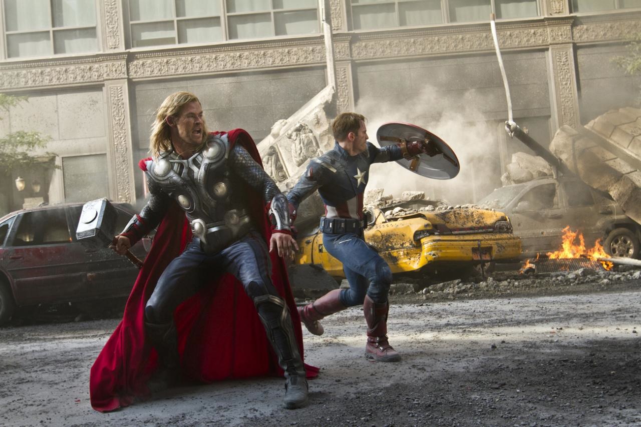Szene aus The Avengers