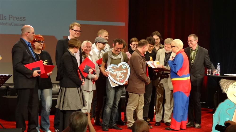 Alle Gewinner der Max-undMoritz-Preise auf dem Comic-Salon 2012