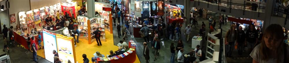Blick auf Teile des Comic-Salons 2012