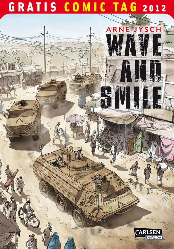 Cover der Wave and Smile-Ausgabe zum Gratis-Comic-Tag