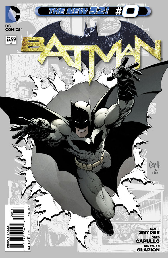 Cover Batman Vol. 2 #0 von Greg Capullo