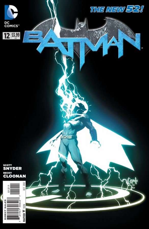 Cover Batman Vol. 2 #12 by Greg Capullo