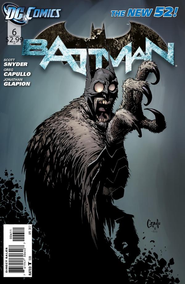 Cover Batman Vol. 2 #6 by Greg Capullo