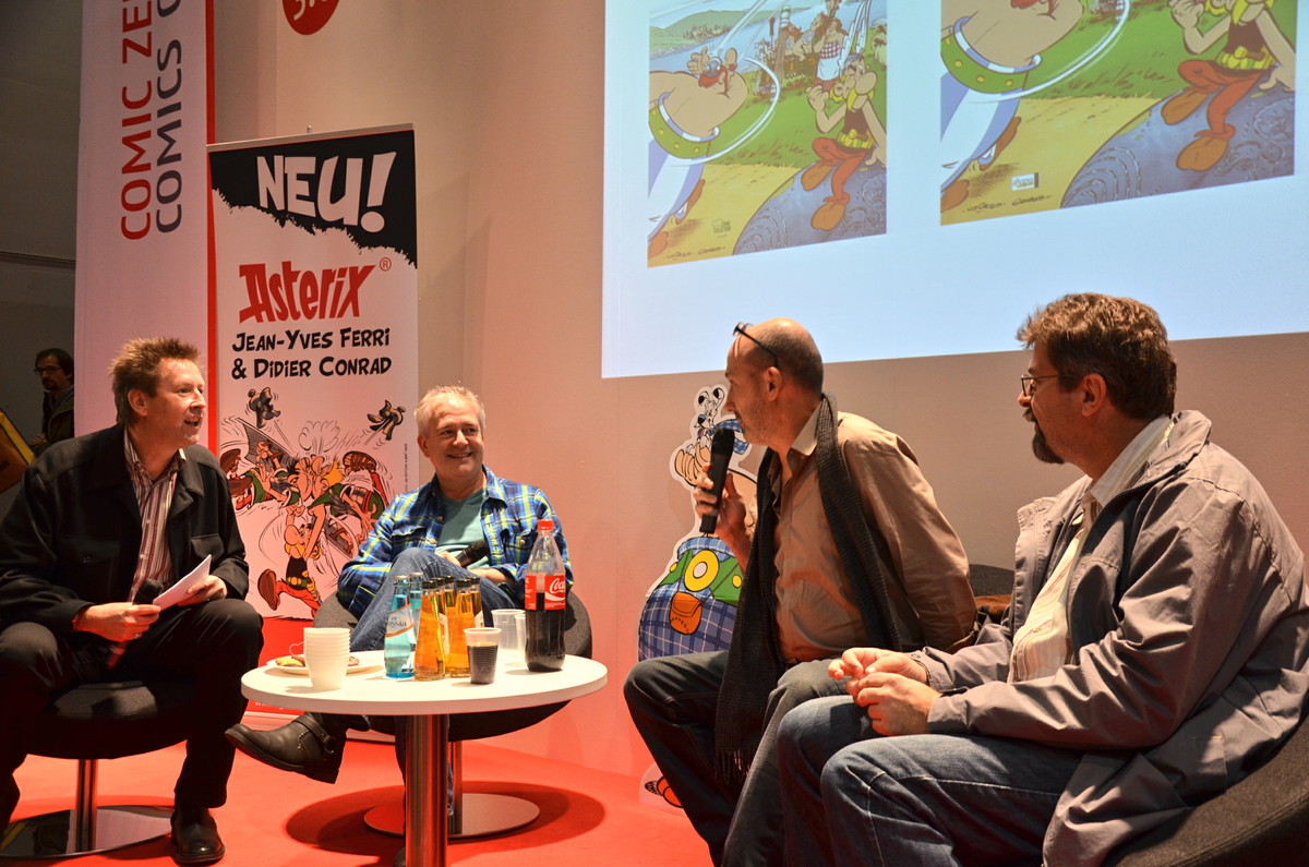 Asterix-Gesprächsrunde am Samstag