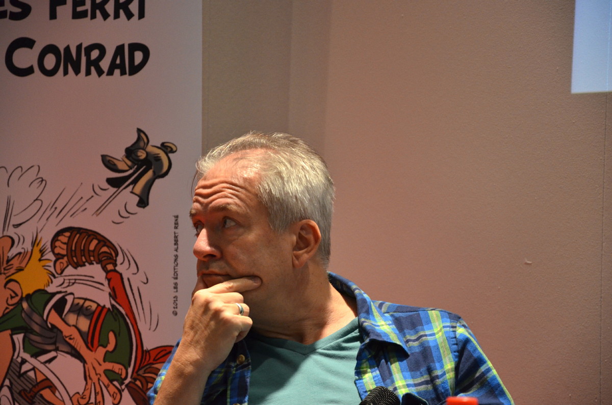 Asterix' neuer Zeichner Didier Conrad