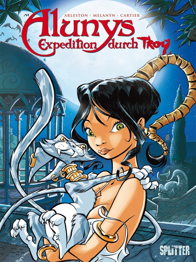 Cover Alunys' Expedition durch Troy