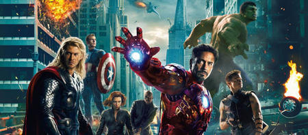 Promo-Artwork für The Avengers