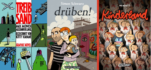 Deutsche Comics zum Themenkomplex Mauerfall