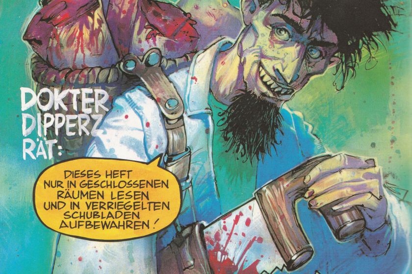 The Inglorious Dokter – Die Dipperz-Comics bei Eisenfresser und Schwarzer  Turm – Comicgate